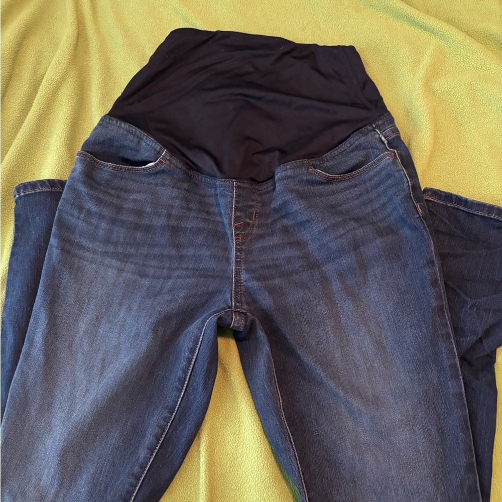 Women's Blue Maternity Jeans